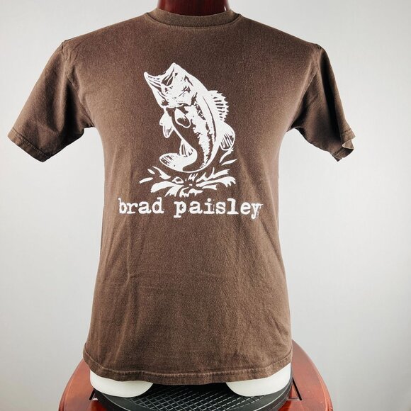 Brad Paisley Gone Fishin' Med T-Shirt Shirt - Picture 1 of 6